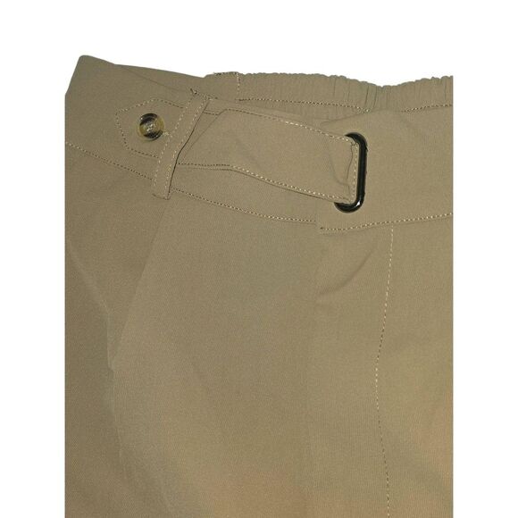 NWT Betusline Pants Womens Size M Khaki Wide Leg Casual Elastic Waist Comfort Mi - Picture 4 of 7